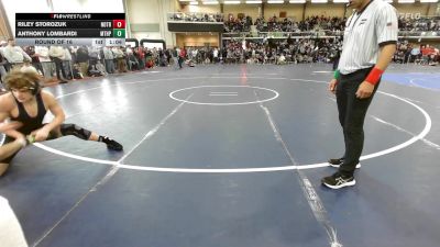157 lbs Round Of 16 - Riley Storozuk, Notre Dame-West Haven vs Anthony Lombardi, Mt. Hope