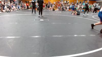 105 lbs Semifinal - Jesse Barlow, Legacy Elite Wrestling Club vs Aiden Yiakas, White Knoll