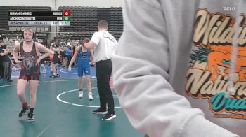 111 lbs Semifinal - Brian Danbe, RedNose Wrestling School - MSC vs Jackson Smith, Iron Wolves