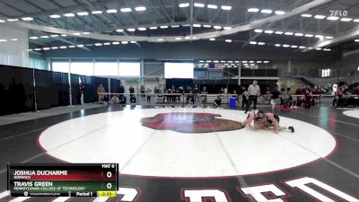 165 lbs Cons. Round 3 - Joshua Ducharme, Norwich vs Travis Green, Pennsylvania College Of Technology