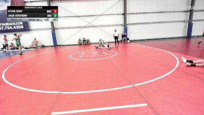 154 lbs Rr Rnd 3 - Hyde Zier, Micky's Maniacs Grey vs Jace Stevens, Ohio Valley Forge