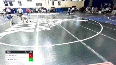 139 lbs Round Of 16 - Jason Torres, Malvern Prep vs Gavyn Kelton, Notre Dame Green Pond