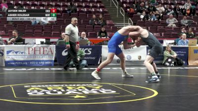 189 lbs Consi 1 - Jayden Imler, Chestnut Ridge vs Asher Kolesar, Northeast Bradford