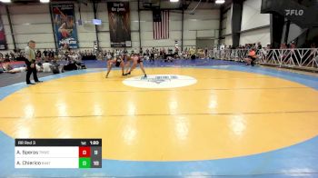 145 lbs Rr Rnd 3 - Austin Speros, Team Nauman White vs Angelo Chierico, 84 Athletes Red