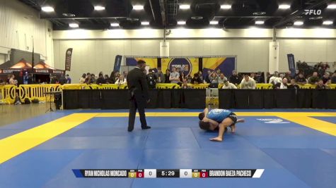 Brandon Baeza Pacheco vs Ryan Nicholas Moncado 2024 World IBJJF Jiu-Jitsu No-Gi Championship