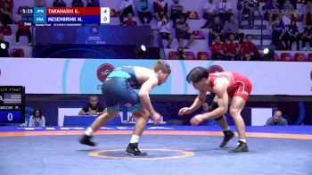 74 kg 1/4 Final - Kota Takahashi, Japan vs Mitchell Mesenbrink, United States