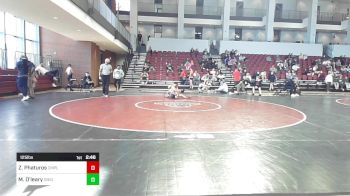 125 lbs Consi Of 8 #2 - Zander Phaturos, Campbell vs Malachi O'leary, Ohio