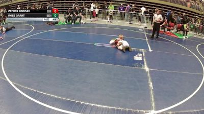 54 lbs Semis - Zeivier Lindsay, South Sevier vs Kole Grant, Duchesne