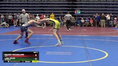 113 lbs Quarterfinal - Mackey Mcclelland, Yale vs Lars Soles, Archbold