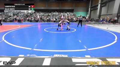 52 lbs Round Of 32 - Landyn Ruiz, Red Wave Wrestling vs Silas Smith, White River Hornets Wrestling Club