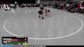 150 lbs Champ. Round 2 - Aidan Riley, Missouri vs Jake Miller, Broken Arrow Wrestling Club