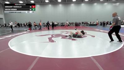 160 lbs Consi Of 16 #2 - Gregory Vassallo, PA vs Devon Weber, NY