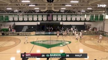 Replay: WPI vs Babson | Dec 7 @ 1 PM