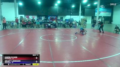 83 lbs Quarters & 1st Wb (16 Team) - Jaxon Flood, Tennessee vs Grady Langham, Arkansas