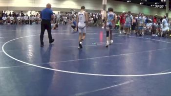 106 lbs Round 5 (10 Team) - Kaiden Parker, MXW White vs Izaac Driver, Indiana Smackdown White