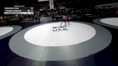 65 kg Champ. Round 2 - Giancarlo Plaza vs Thomas Thornton, Rooster City