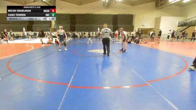 141 lbs Rr Rnd 4 - Micah Engelman, Mat Assassins Black vs Cash Torres, DoughBoy MS