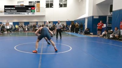 165 lbs Champ. Round 1 - Moore Nick, Grassfield vs Josh Piparo, St Peter Prepatory