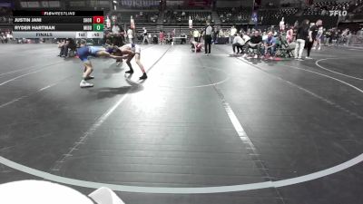 98 lbs Final - Justin Jani, Shore Thing WC vs Ryder Hartman, Middletown South