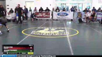 106 lbs Quarterfinal - Elijah Poe, Servite vs Ronnie Ramirez, Walnut