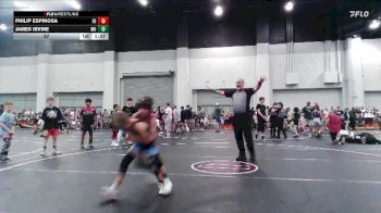 57 lbs Round 1 (4 Team) - Philip Espinosa, Florida Rage vs James Irvine, Missouri Outlaws