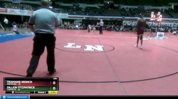 175 lbs Semifinals (8 Team) - Dillion Fitzpatrick, Lafayette vs Tramaine Riddick, Kingsfork