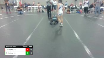 68 lbs Round 7 (8 Team) - Rawle Fortune, Diamond Fish vs Logan Brickley, Rebellion