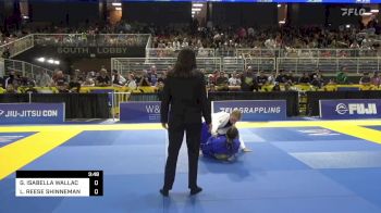 GIA ISABELLA WALLACE vs LILY REESE SHINNEMAN 2024 Pan Kids Jiu-Jitsu IBJJF Championship
