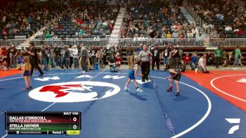 50 lbs Semifinal - Dallas O`Driscoll, Top Of The Rock Wrestling Club vs Stella Hayner, Rawlins Wrestling Club