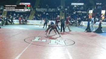 126 lbs Quarterfinal - Cedrick Daniel, Arlington vs Kevin Spoon, Salem