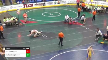 212 lbs 5th Place - Jetadiad Ehnert, Beth-Center vs Clayton Whitenight, Central Columbia