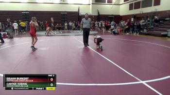 S-8 lbs 3rd Place Match - Carter Koenig, Krakow Wrestling Club vs Grahm Burkert, Eastern Iowa Wrestling Club