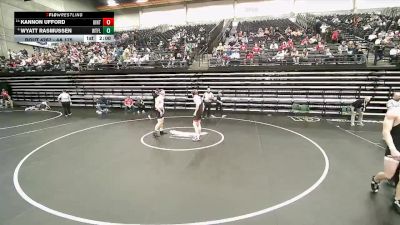 4A 175 lbs Cons. Round 2 - Kannon Ufford, Uintah vs Wyatt Rasmussen, West Field