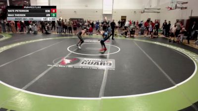 106 lbs Champ. Round 2 - Nate Peterson, Berge Elite Wrestling Academy vs Max Theisen, Anoka Youth Wrestling