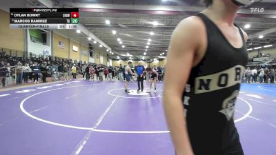 126 lbs Consi Of 8 #1 - Riley Hardiman, Coventry vs Harrison Rice, North Kingstown