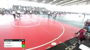 65 lbs Quarterfinal - Austin Urioste, La Familia NM vs Achilles Martinez, Westside RoughRiders