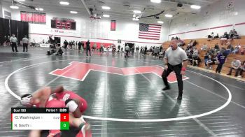 174 lbs 1st Place Match - Donnell Washington, Indiana vs Nick South, Indiana