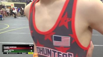 101 lbs Quarterfinal - Chad Votta, Headhunters vs Clark Norman, Mavericks