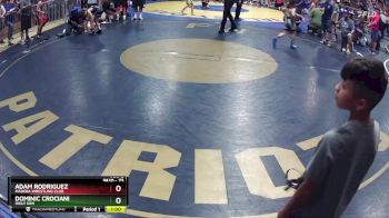 73 lbs Round 2 - Dominic Crociani, Wolf Den vs Adam Rodriguez, Madera Wrestling Club