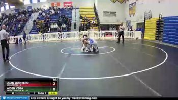 195 lbs Finals (8 Team) - Juan Quintero, Wellington vs Aiden Vega, Palmetto Ridge H.S.