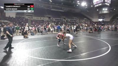 106.4-110 lbs Semis - Avryn Beiker, Hays Wrestling Club vs Kamryn Brumley, Betterman Elite Wrestling