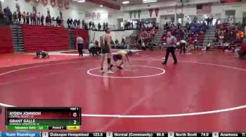 145 lbs Cons. Round 2 - Grant Galle, Dubuque Hempstead-JV vs Ayden Johnson, Central DeWitt-JV