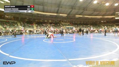 125 lbs Consolation - Grant Davis, Threestyle vs Gunner Perkins, Westshore Wrestling Club
