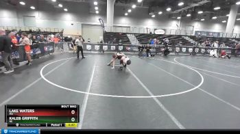 125 lbs Quarterfinal - Lake Waters, MO vs Kaleb Griffith, NE