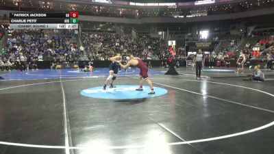 184 lbs Champ. Round 1 - Patrick Jackson, Gannon vs Charlie Petit, Augustana (SD)