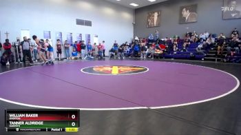 144 lbs Champ. Round 2 - William Baker, Overton vs Tanner Aldridge, Harpeth