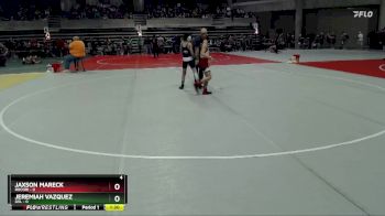 85 lbs Quarterfinals (8 Team) - Jaxson Mareck, Rocori vs Jeremiah Vazquez, GSL