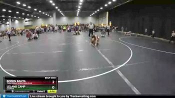 100 lbs Cons. Round 5 - Boden Banta, Team Idaho Wrestling Club vs Leland Camp, Georgia