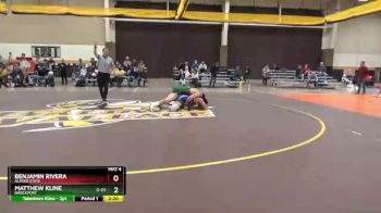 165 lbs Semifinal - Benjamin Rivera, Alfred State vs Matthew Kline, Brockport