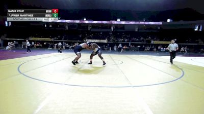 285 lbs Round Of 32 - Nasir Cole, Monmouth vs Javier Martinez, Menlo College (NCAA)